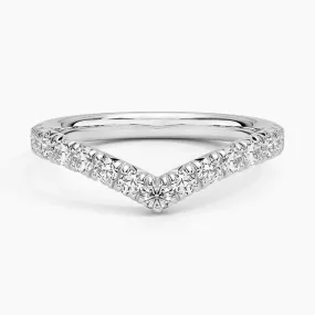 0.41CTW Sienna Contour Wedding Band Ring - LR58