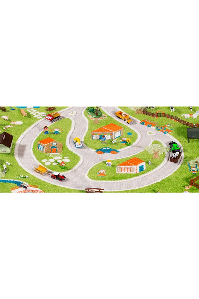 3D Play Rug - Farm (Medium)