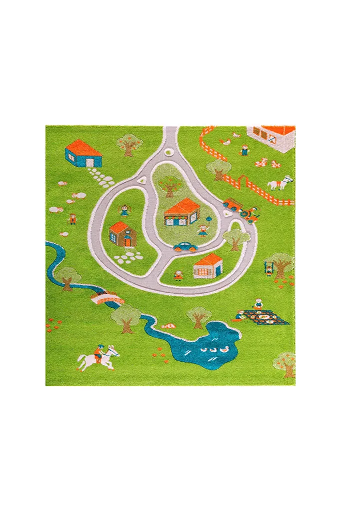 3D Play Rug - Farm (Medium)