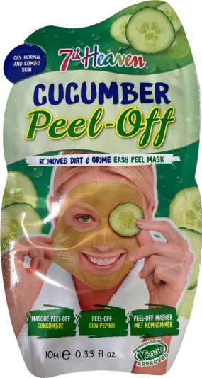 7th Heaven Cucumber Peel-Off Mask 10ml