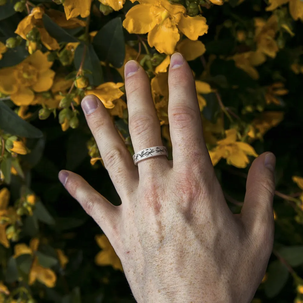 925 Sterling Silver Personalized Dragonfly Ring Dragonfly Jewelry Appreciate The Little Things