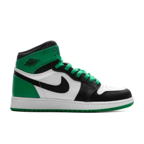 Air 1 Retro High OG (GS) - Black/Lucky Green/White