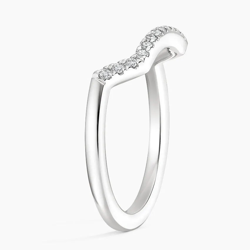 Alta Linear Nesting Wedding Band Ring - LR81