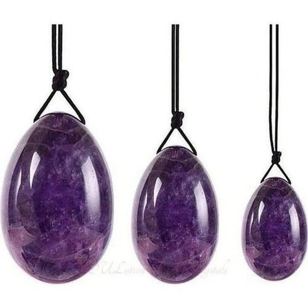 Amethyst Yoni Eggs Set