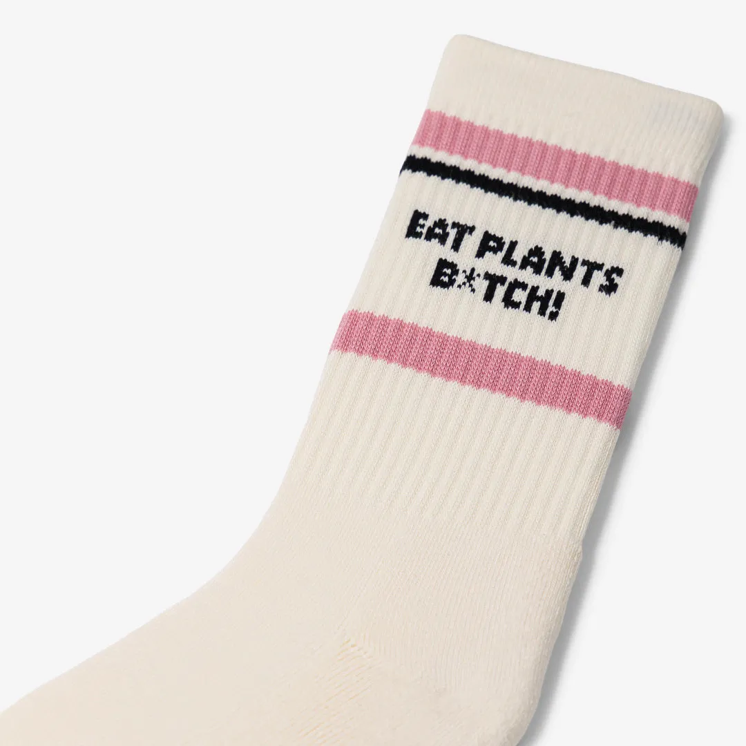 Bamboo socks // Eat plants, b*tch!