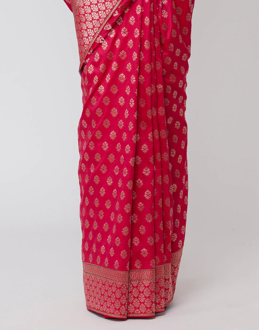 Banarasi Woven Silk  Saree with Embroidered