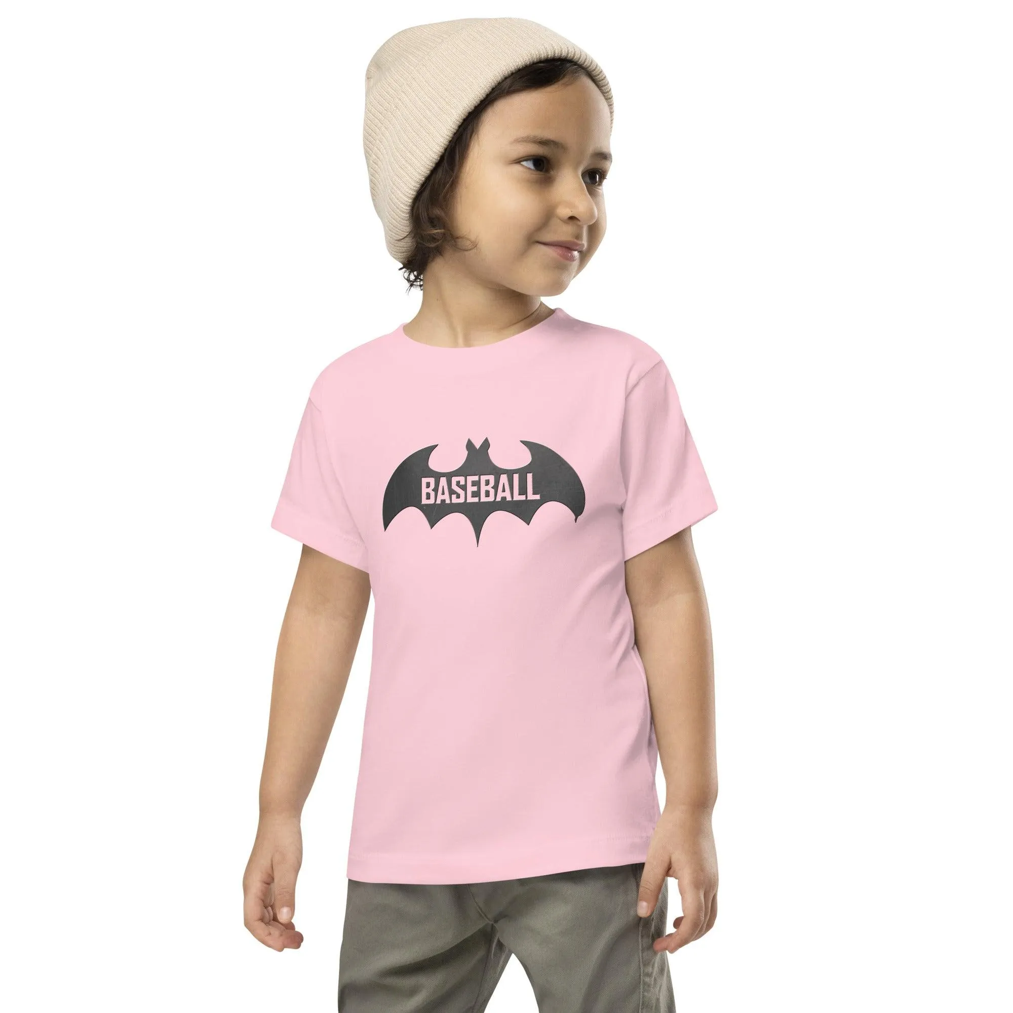 Baseball Bat Toddler Short Sleeve Tee