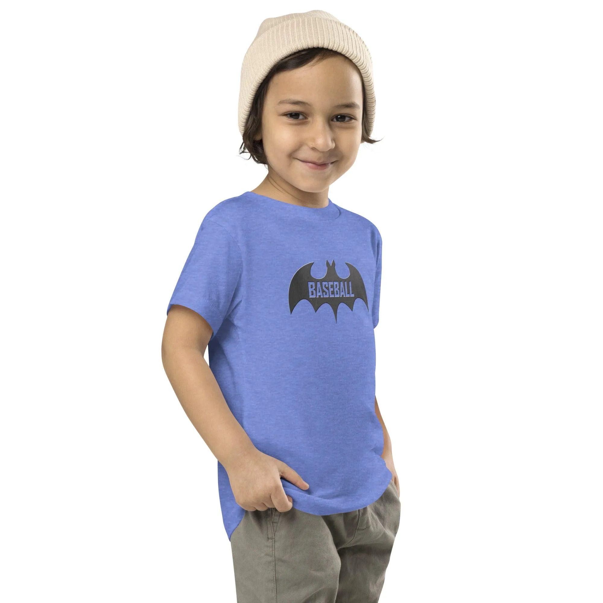 Baseball Bat Toddler Short Sleeve Tee