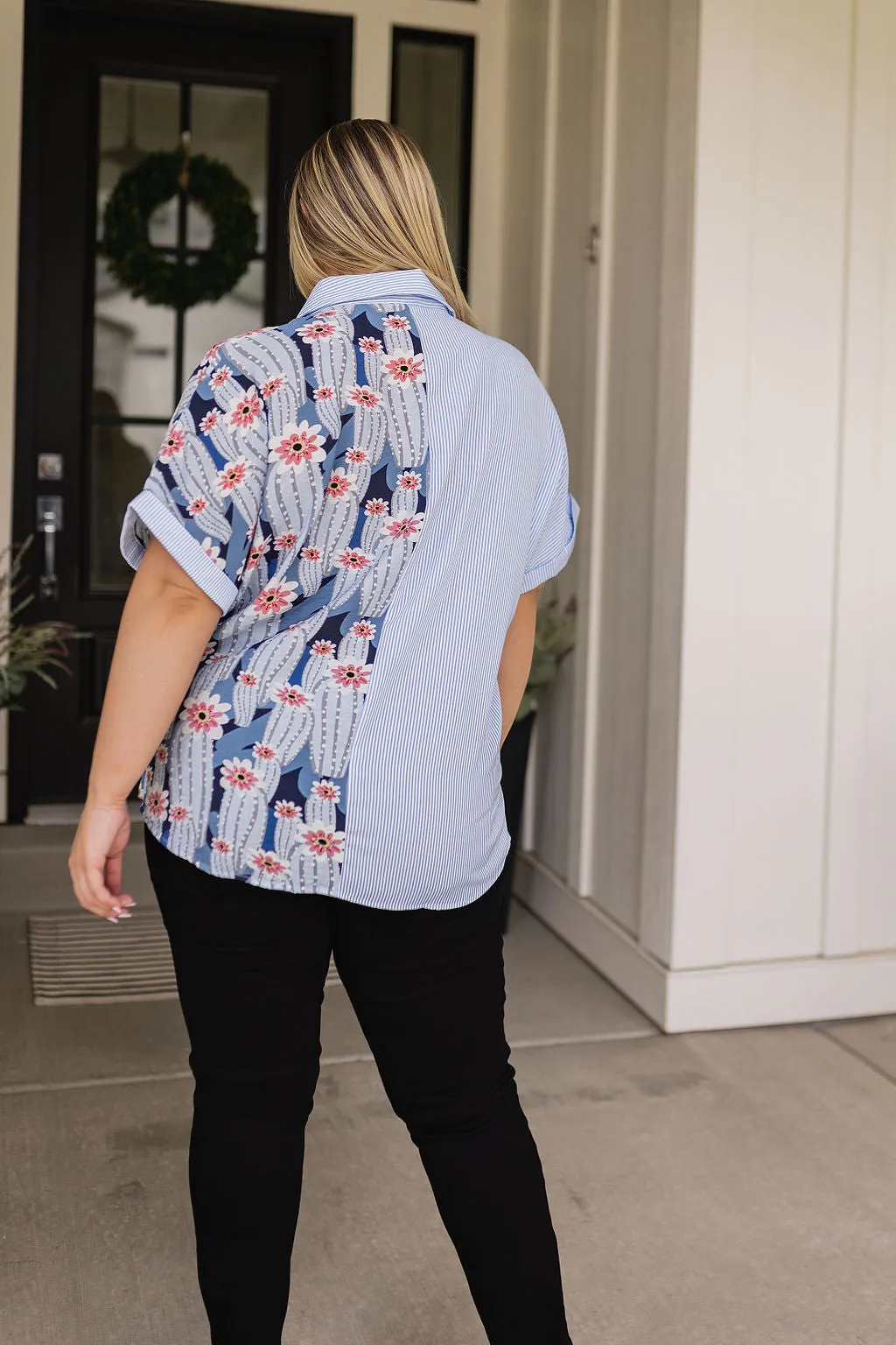 Best Of Both Worlds Button Down Top- USE CODE SPRING24 for 40% OFF!!!!