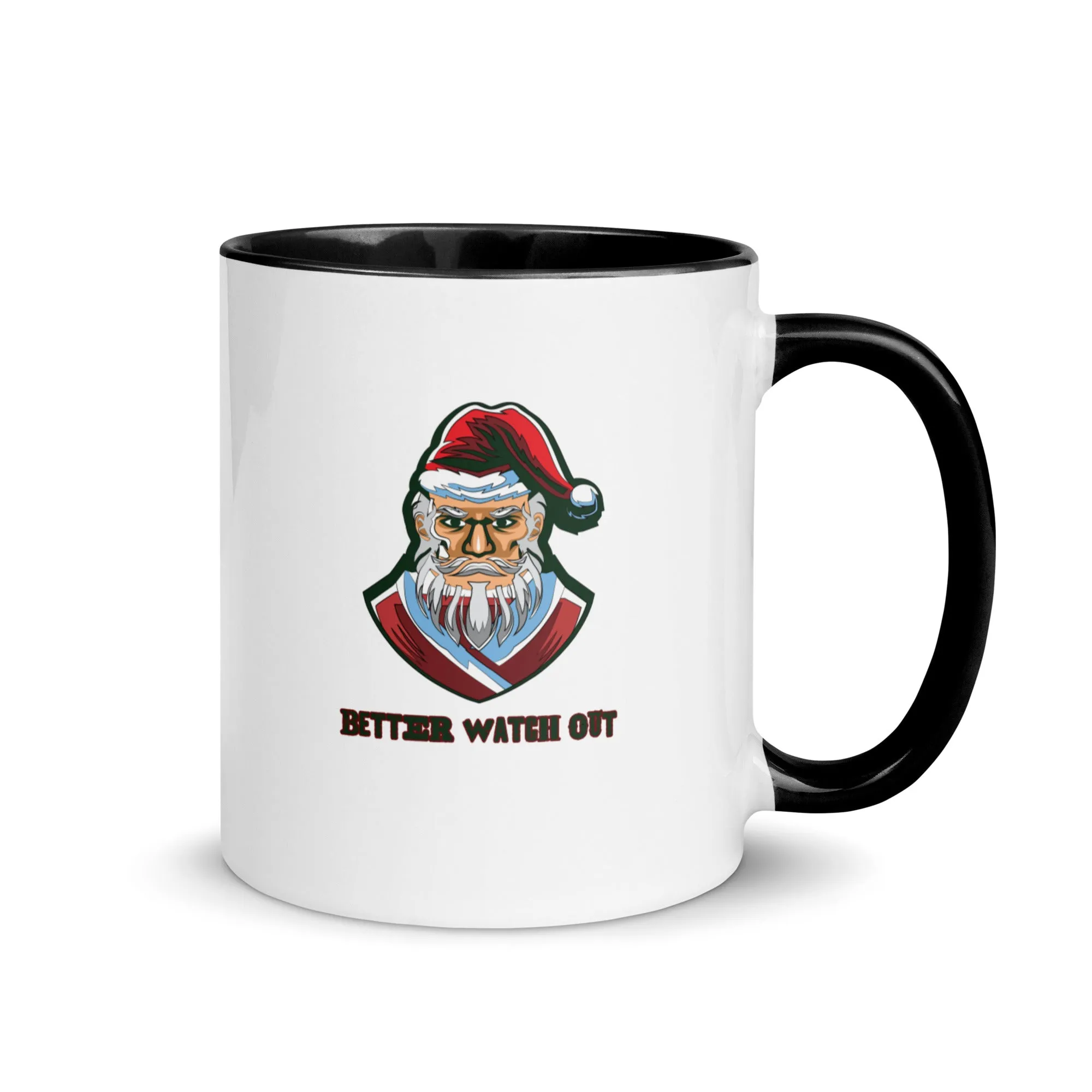 Better Watch Out Mug with Color Inside