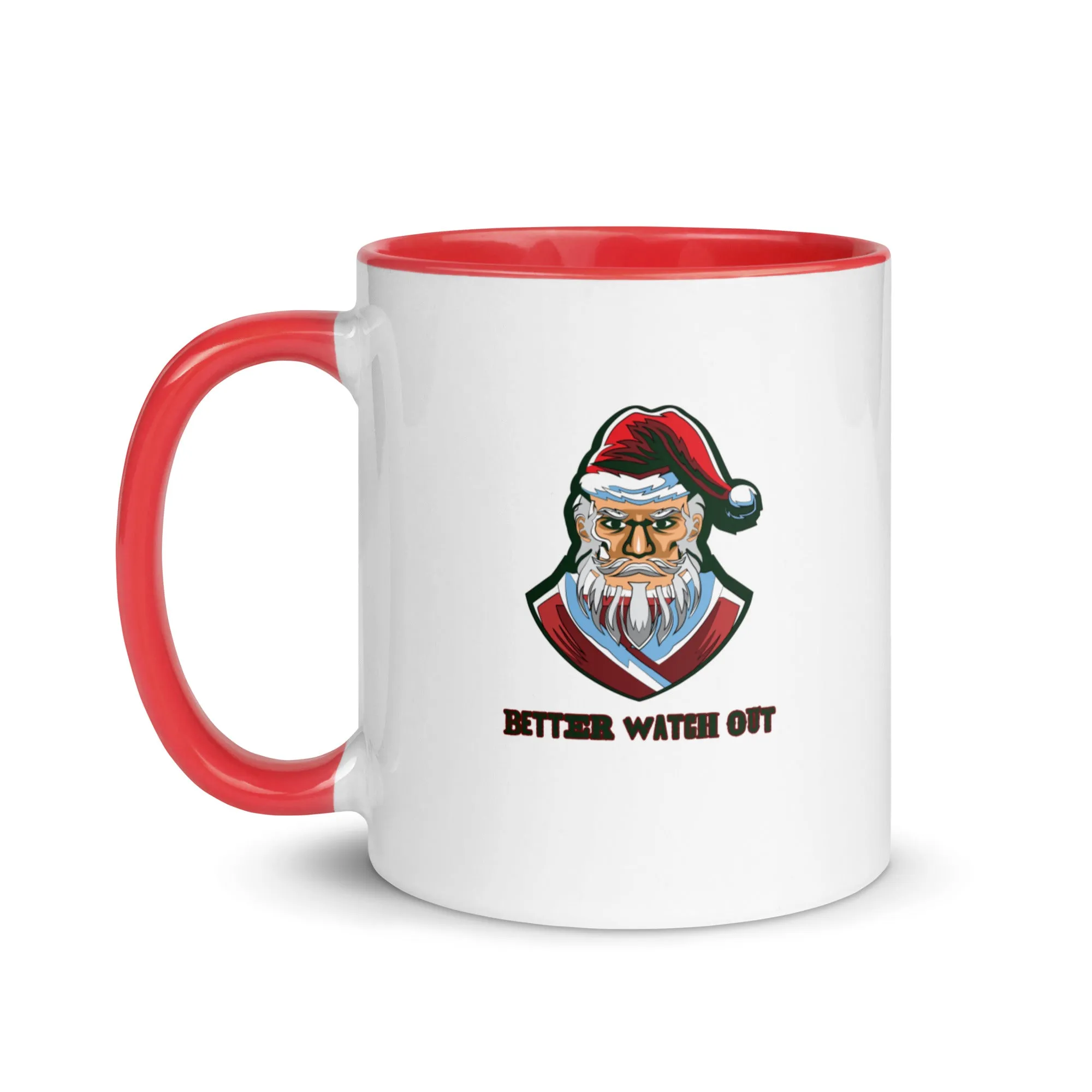 Better Watch Out Mug with Color Inside