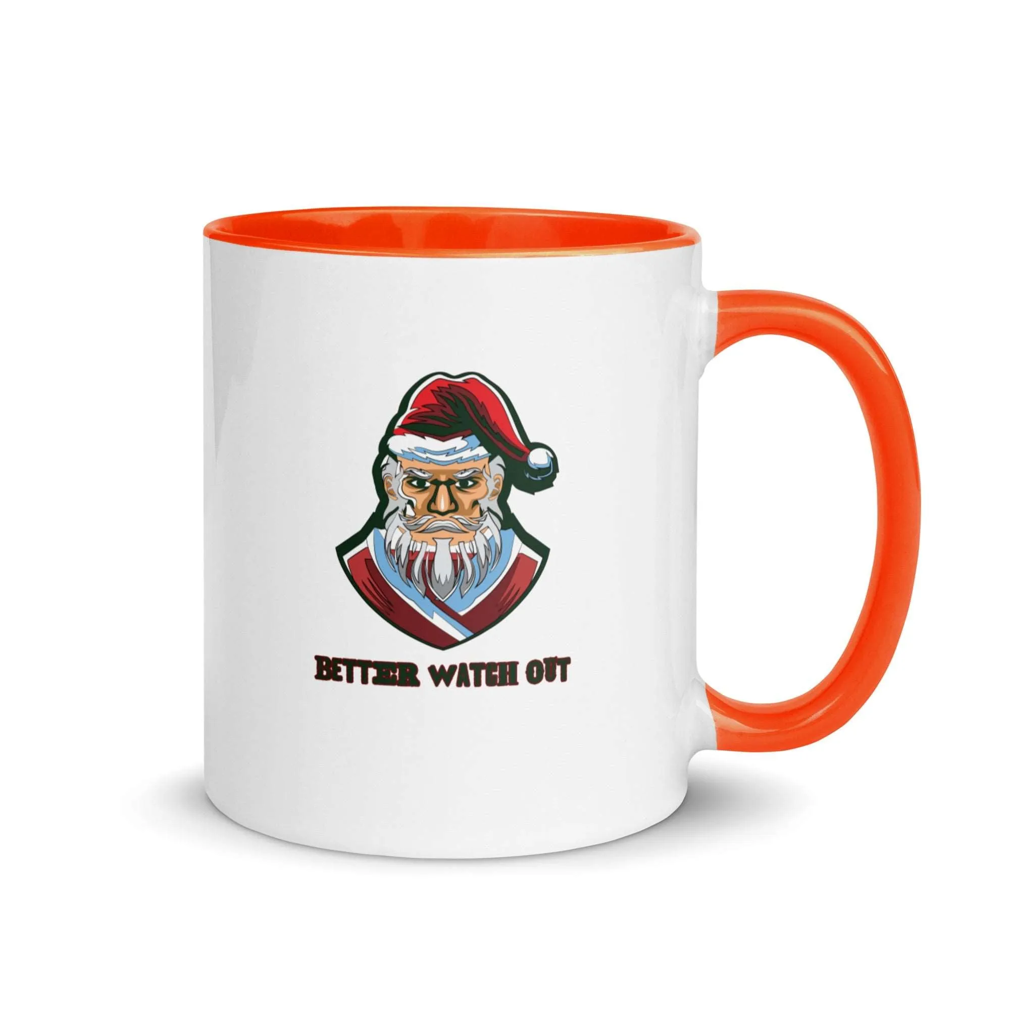 Better Watch Out Mug with Color Inside