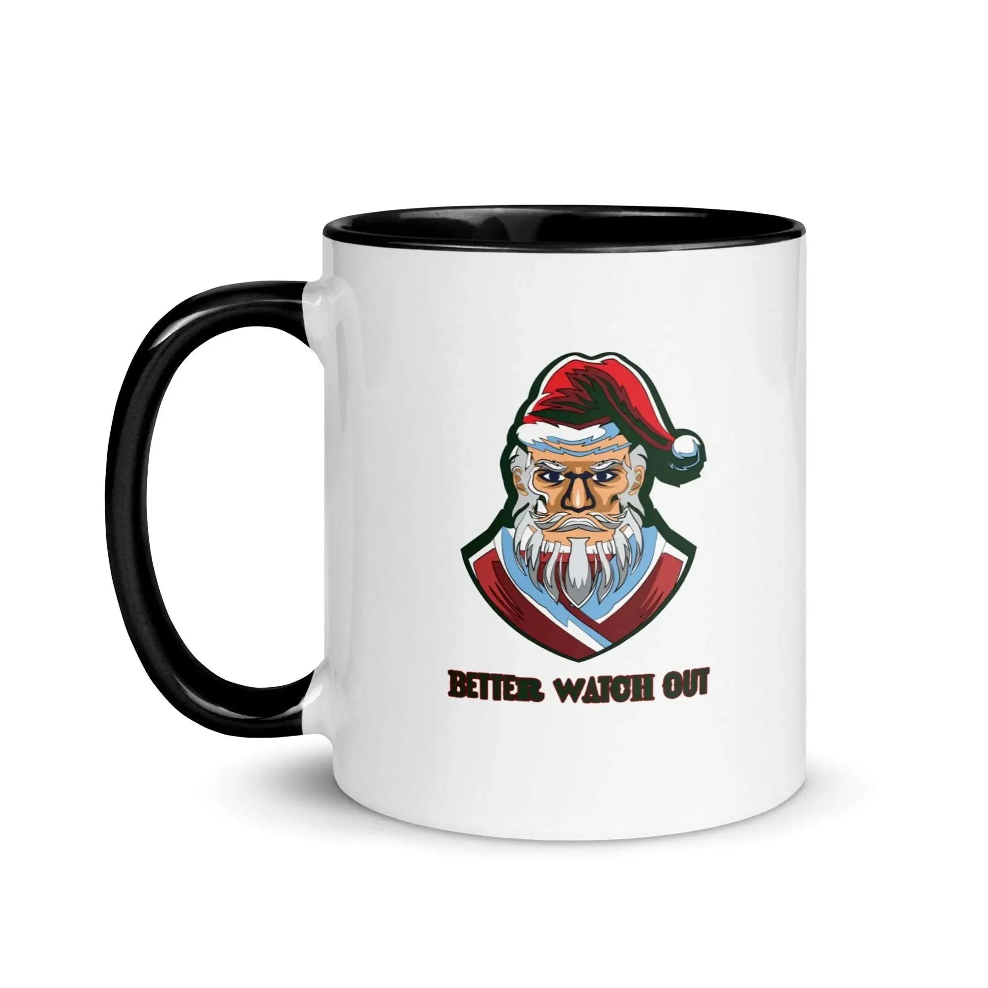 Better Watch Out Mug with Color Inside