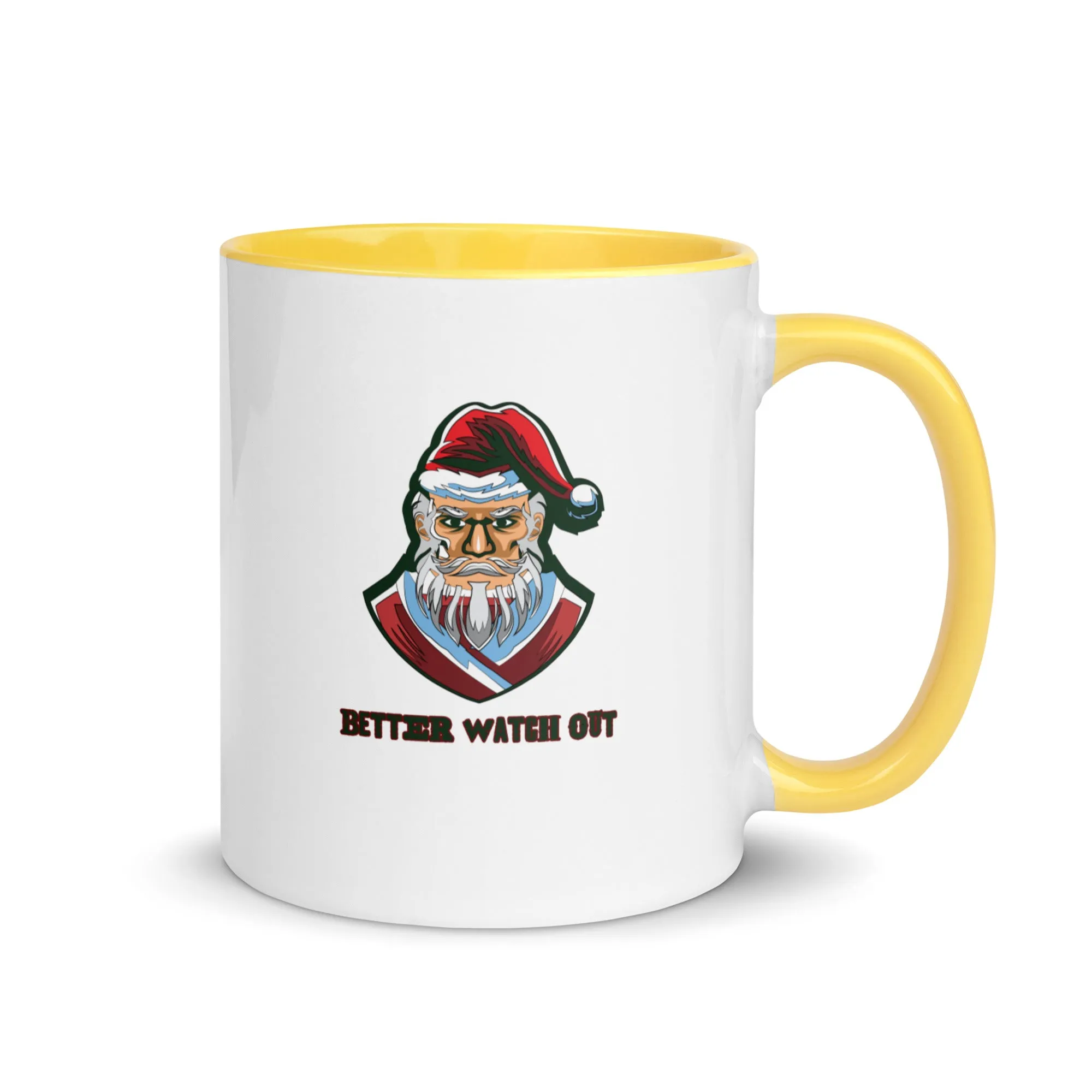 Better Watch Out Mug with Color Inside