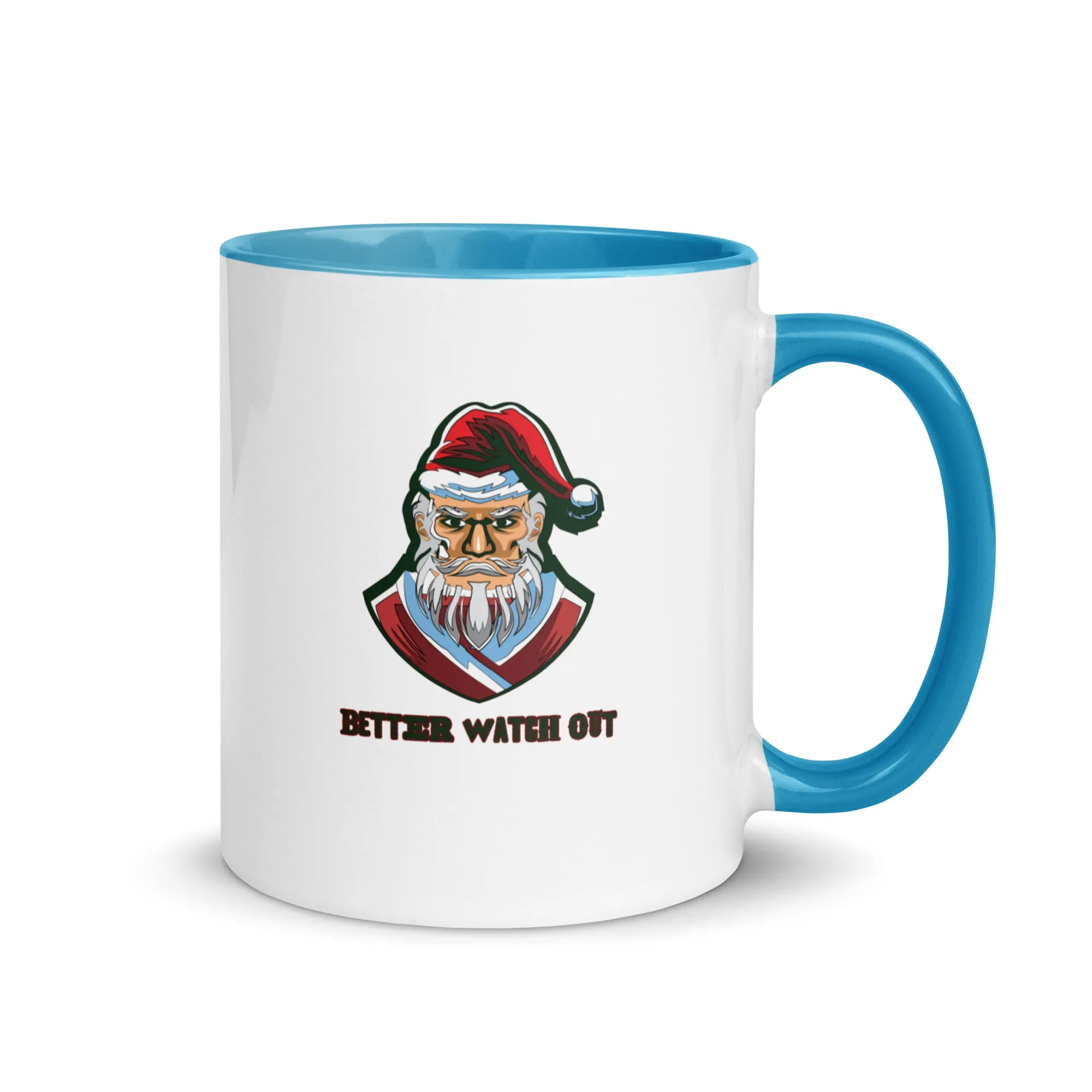 Better Watch Out Mug with Color Inside