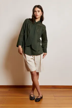 Bianca Blouse | Cotton Voile | Jungle