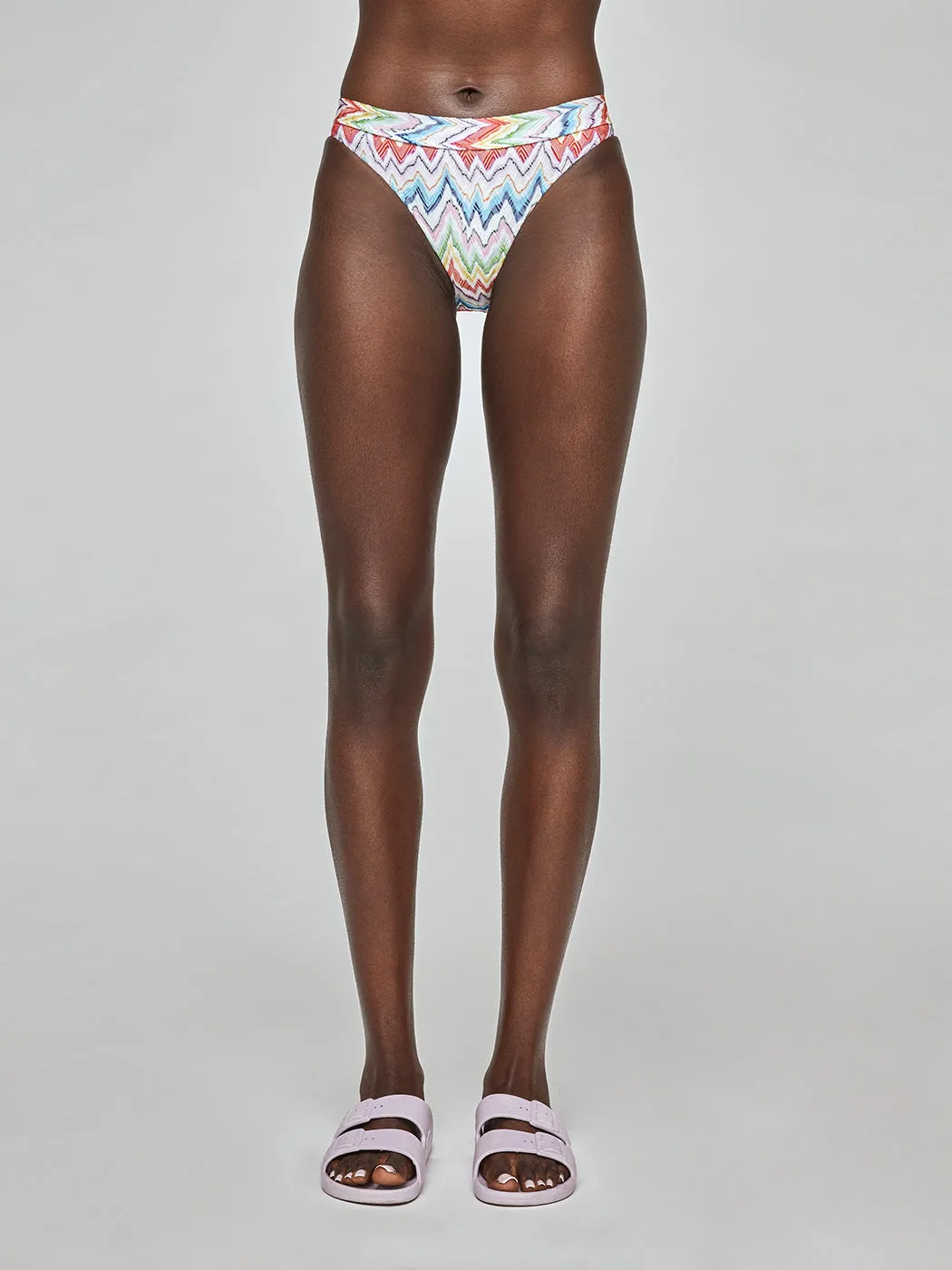 Bikini - Chevron Multi Zig Zag Stampa Chevron