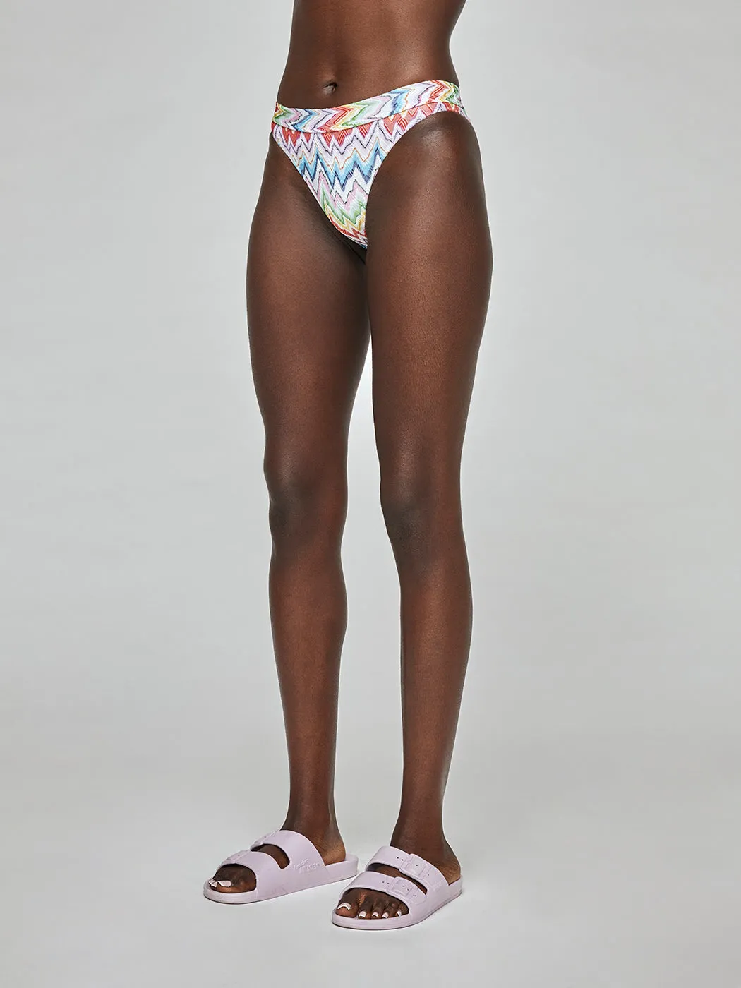 Bikini - Chevron Multi Zig Zag Stampa Chevron