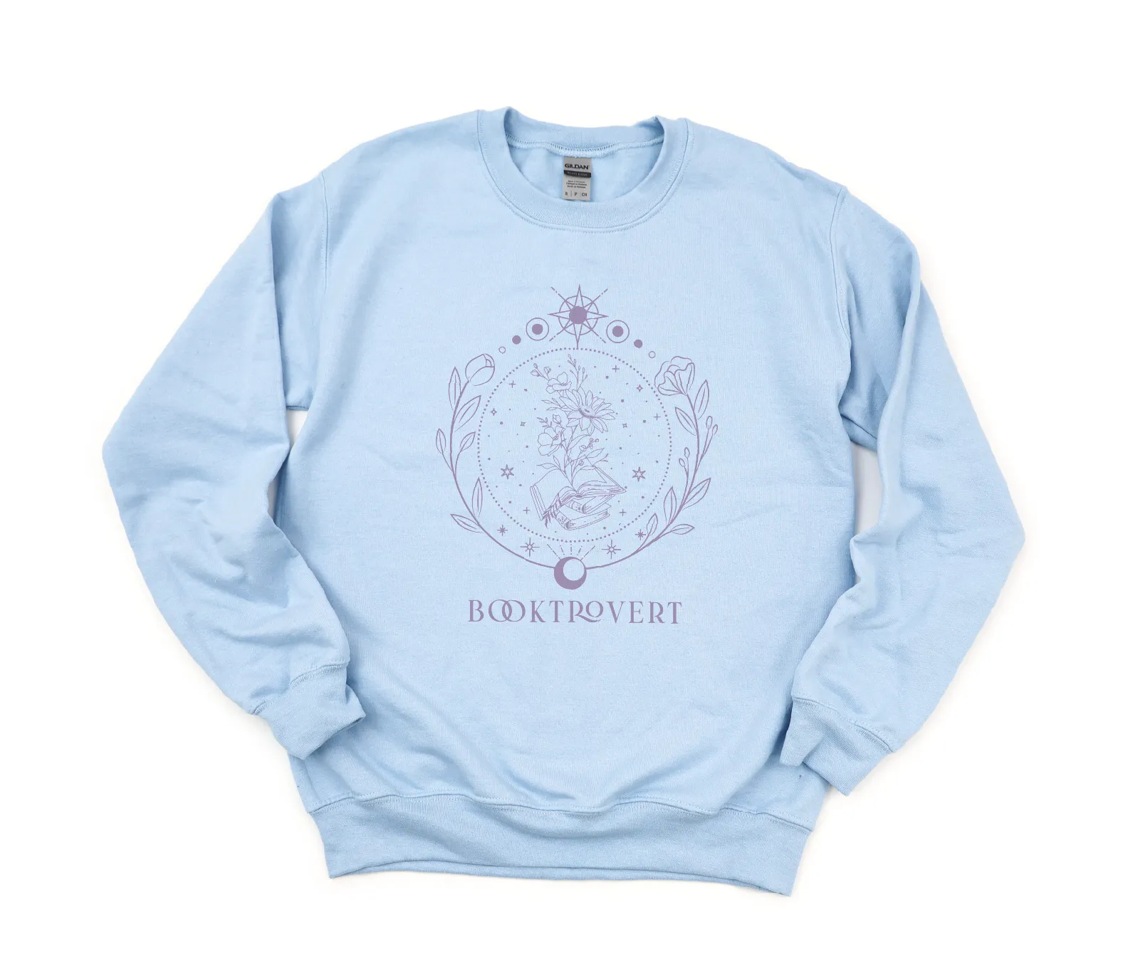 Booktrovert Pink or Blue Sweatshirt