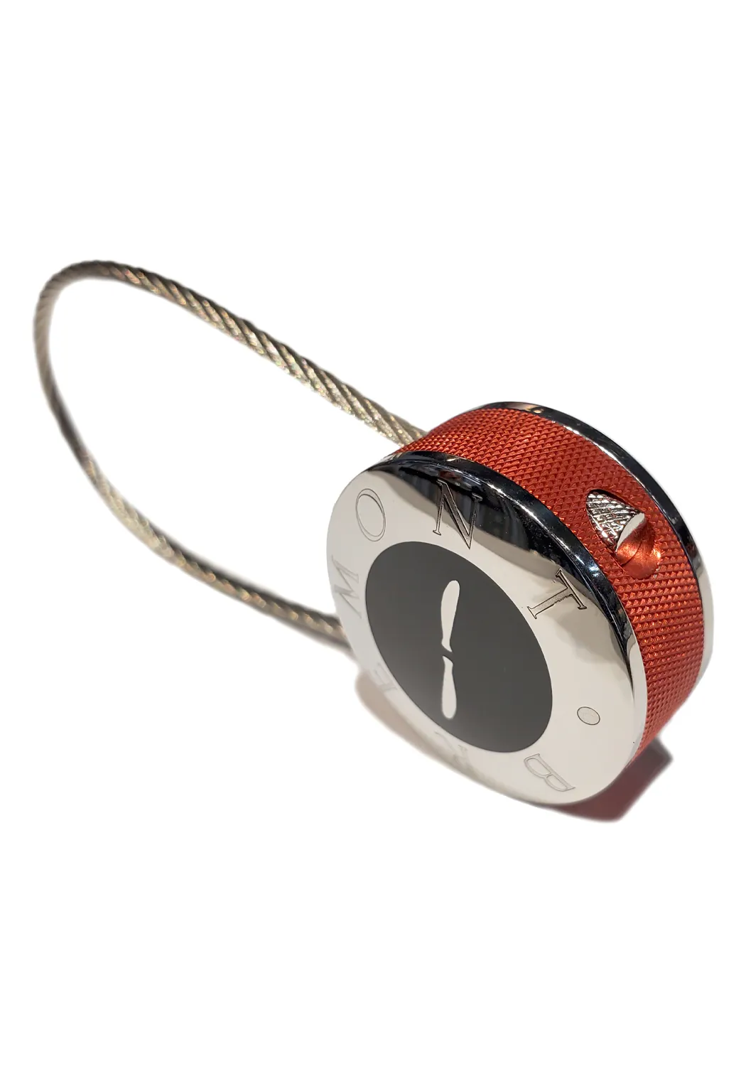 Bremont Steel Chronometer Cable Key Chain Fob | Choose Color