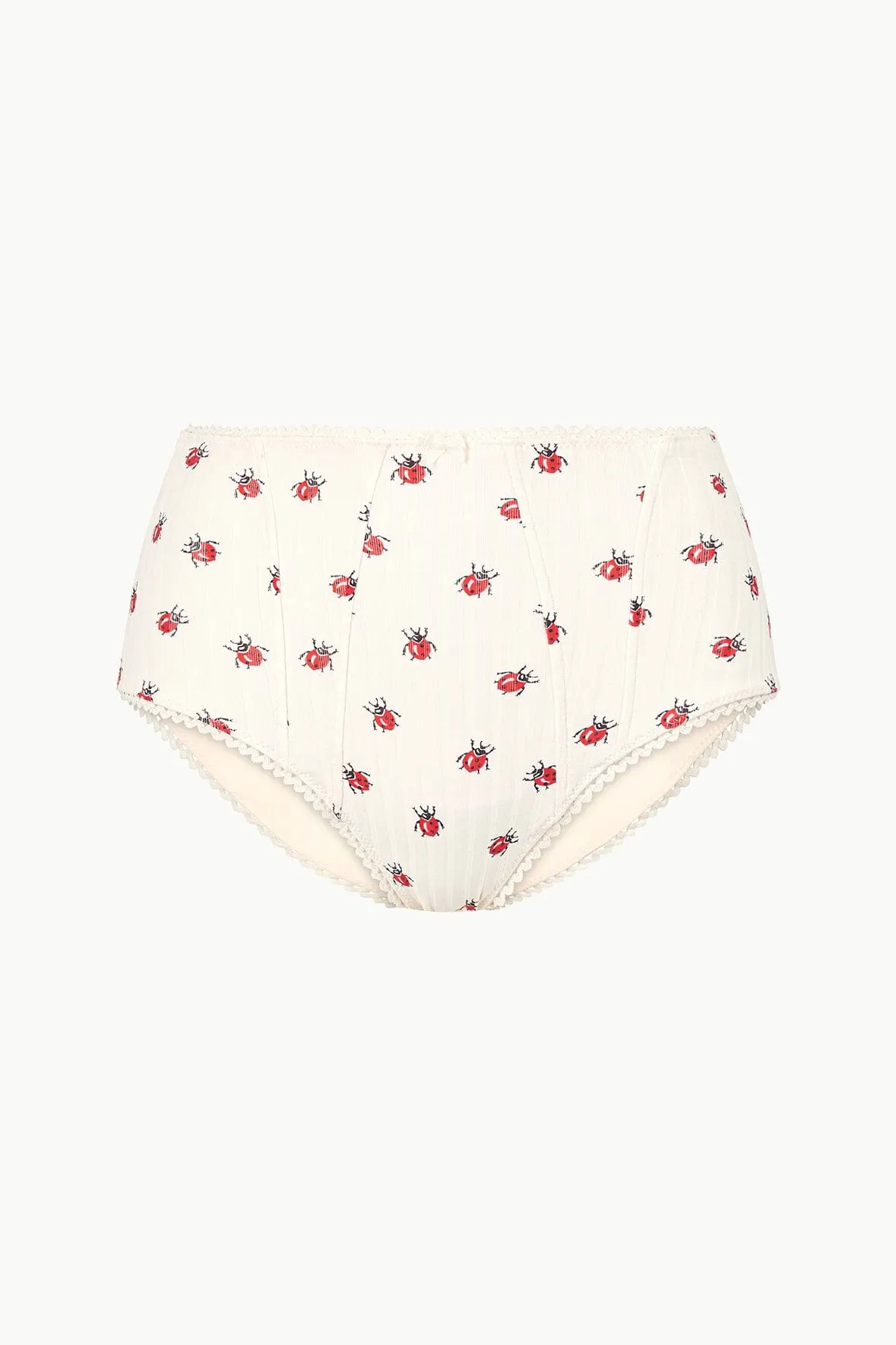 BRENTON HIGH RISE BIKINI BOTTOM | LADYBUGS