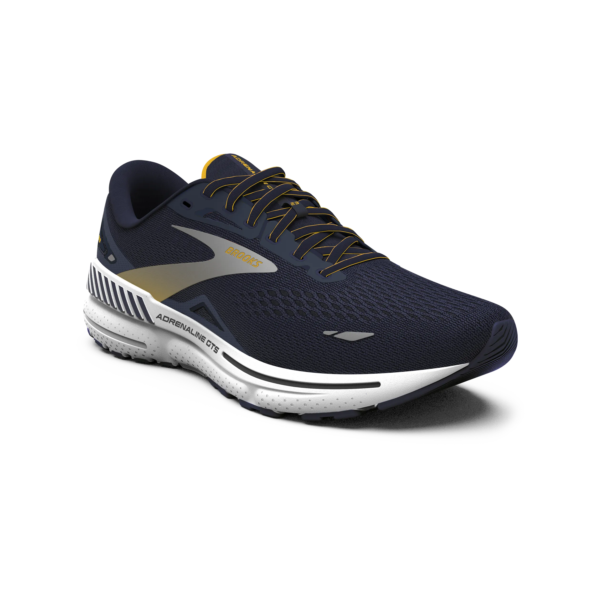 Brooks Adrenaline GTS 23 (D Width) - Navy/Saffron/White (Mens)