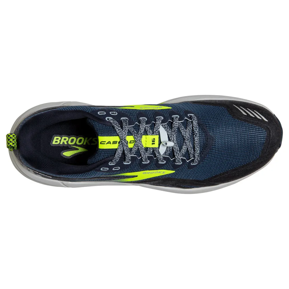 Brooks Cascadia 16 (D Width) - Titan/Peacoat/Nightlife (Mens)