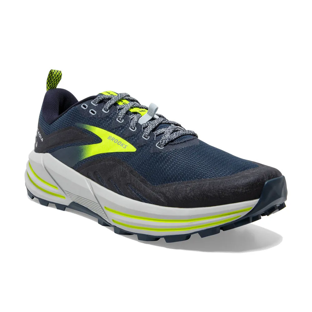 Brooks Cascadia 16 (D Width) - Titan/Peacoat/Nightlife (Mens)