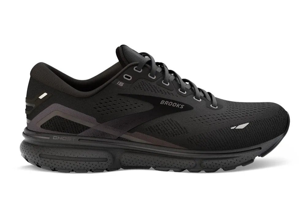 Brooks Ghost 15 (4E Width) - Black/Ebony (Mens)