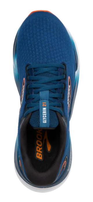 Brooks Glycerin 21 (D Width) - Blue Opal/Black (Mens)