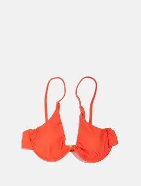 Caribbean Coral Bikini Top