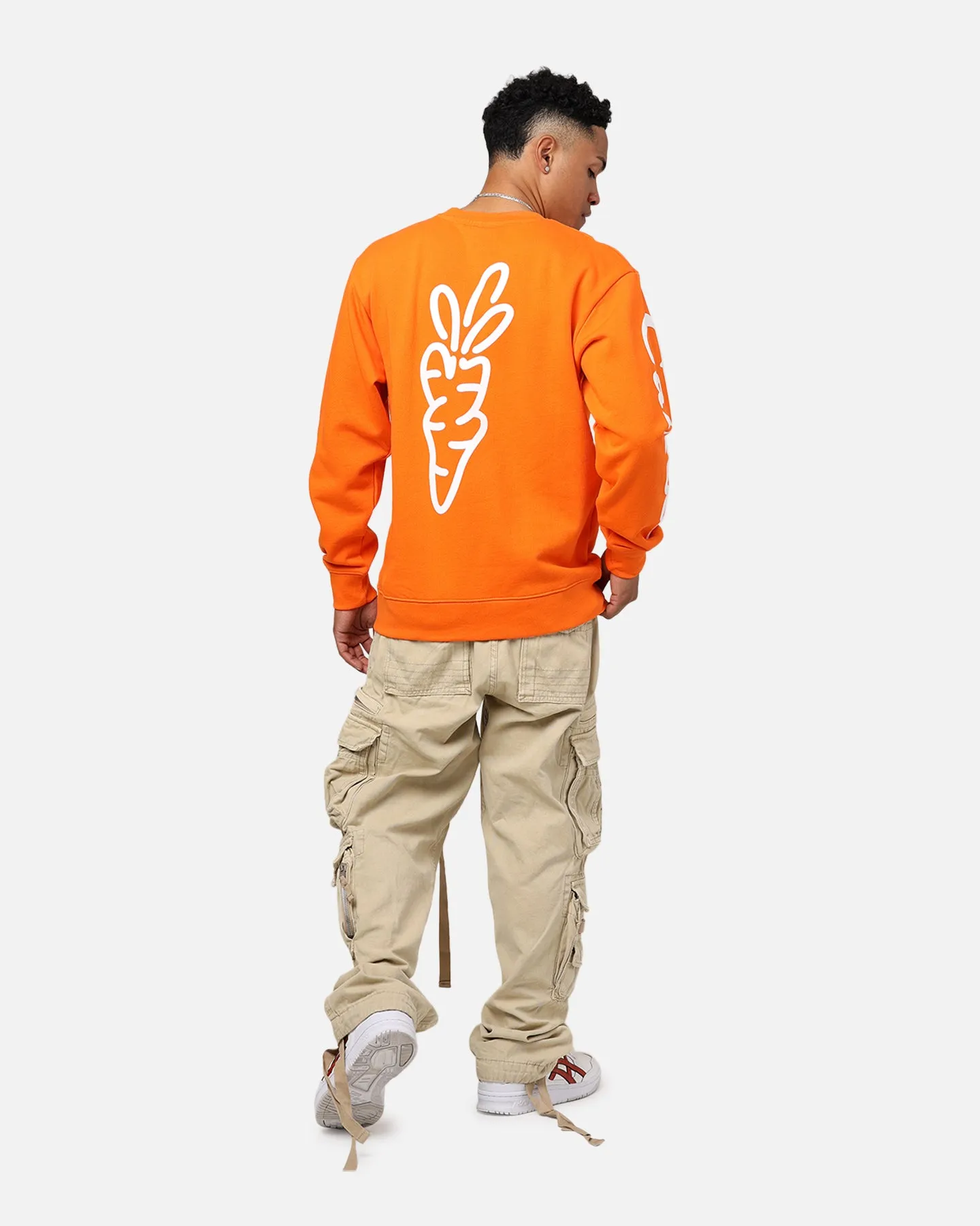 Carrots By Anwar Woodmark Crewneck Orange