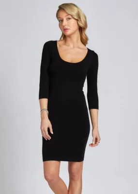 C'EST MOI Bamboo 3/4 Sleeve Dress