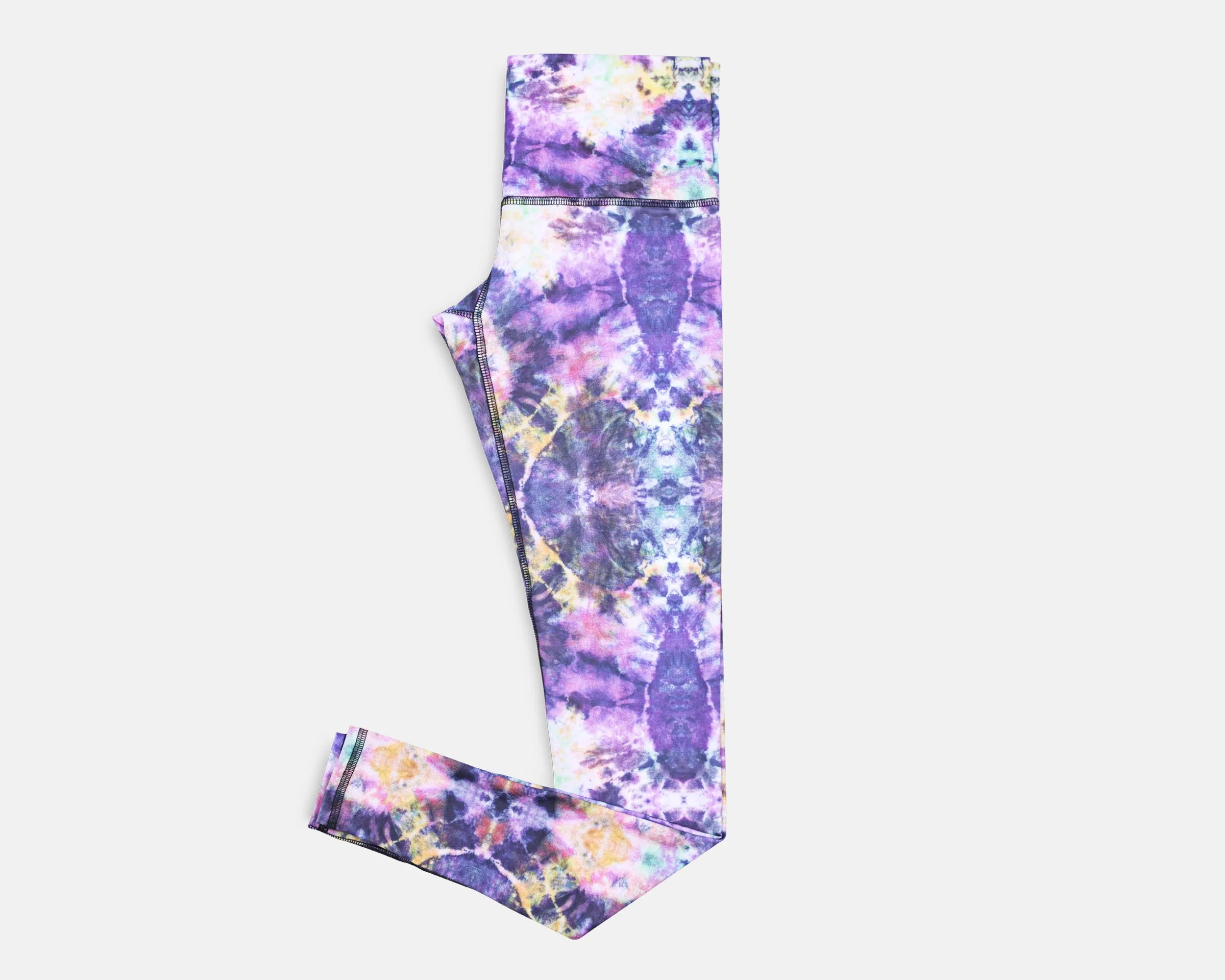 Charly Legging in Acid Cloud Print