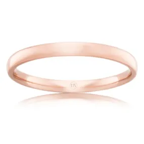 Classic Comfort 2.5mm - 18ct Rose Gold