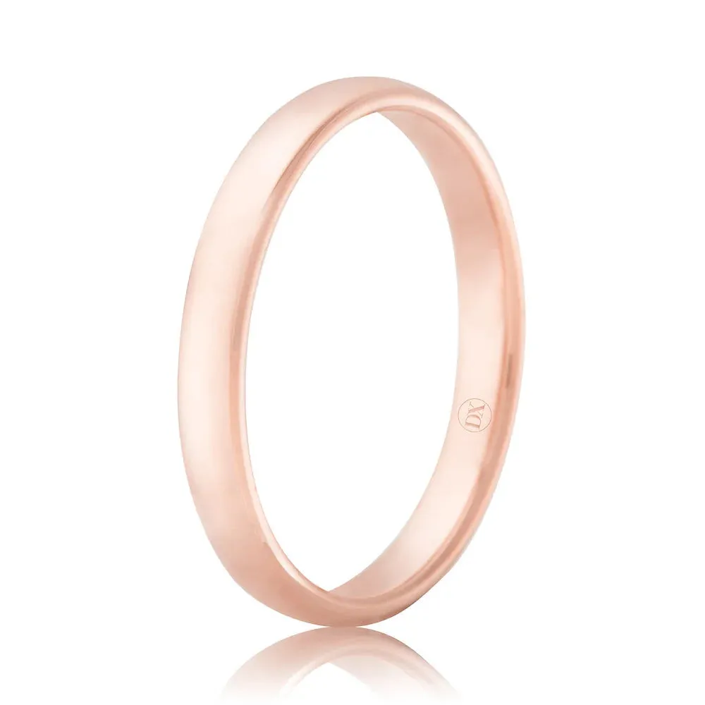 Classic Comfort 2.5mm - 18ct Rose Gold