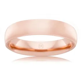 Classic Comfort 5mm - 18ct Rose Gold