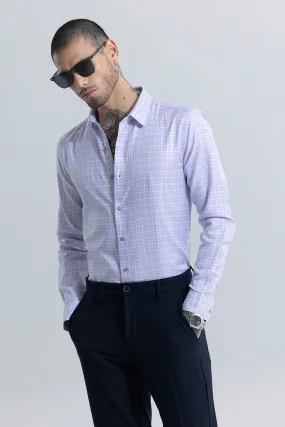 Classic Gingham Lavender Shirt