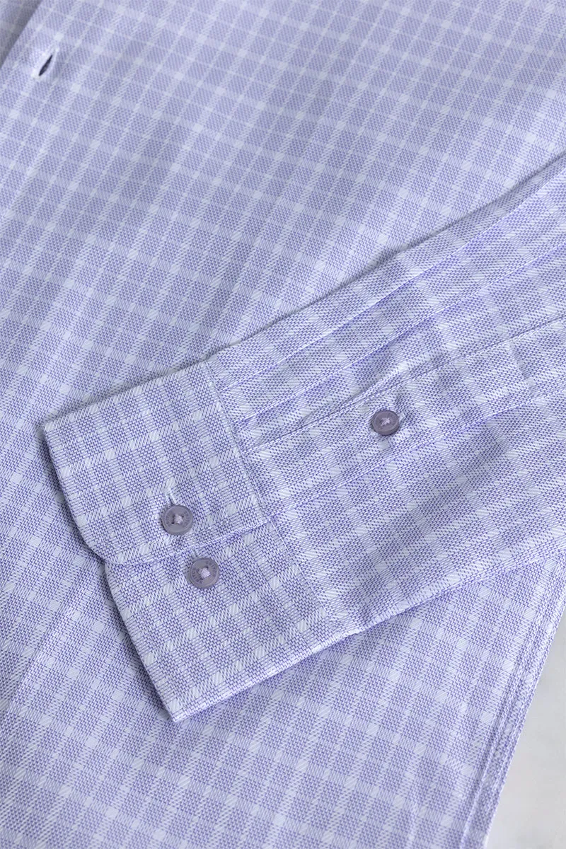 Classic Gingham Lavender Shirt