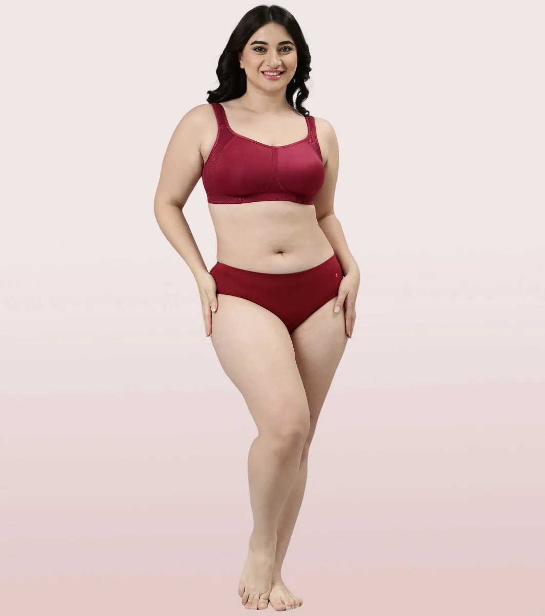 Comfort Minimizer Bra With Side Shaping