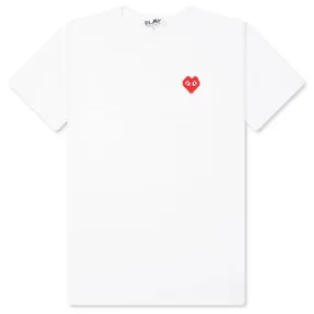 Comme des Garcons PLAY x the Artist Invader Women's T-Shirt - White