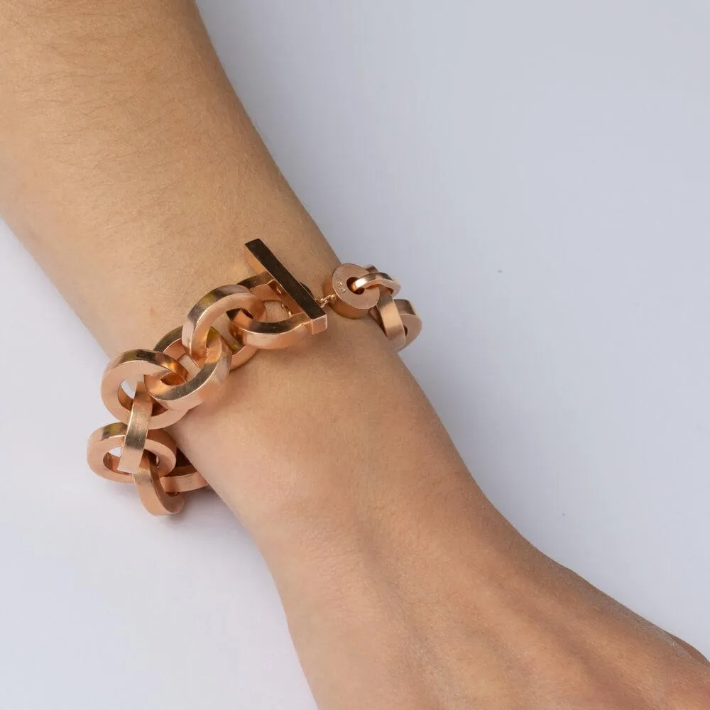 E 460 - Big Circle Chain Bracelet