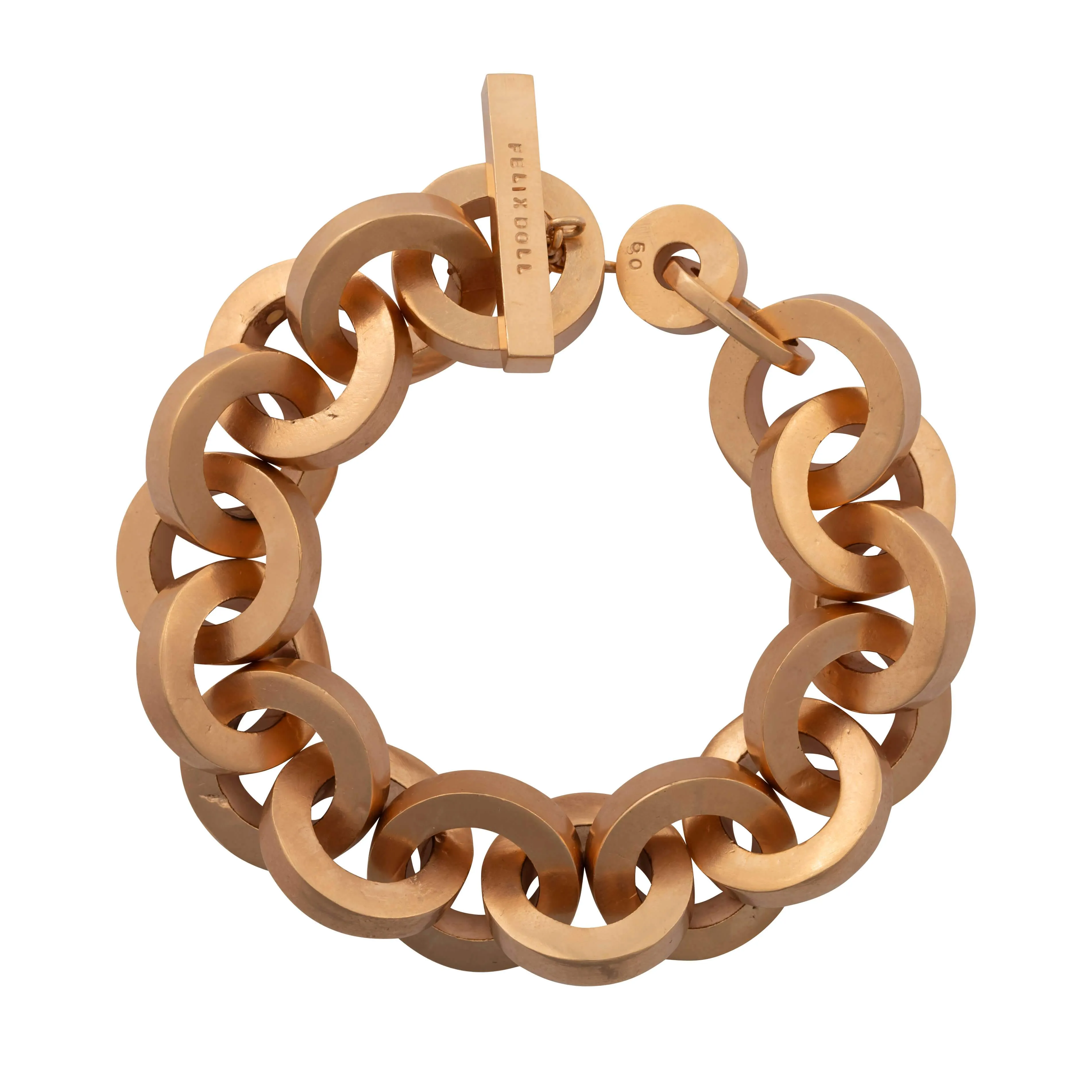 E 460 - Big Circle Chain Bracelet