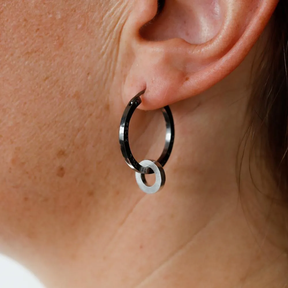 E 648 - Medium Hoop Earring