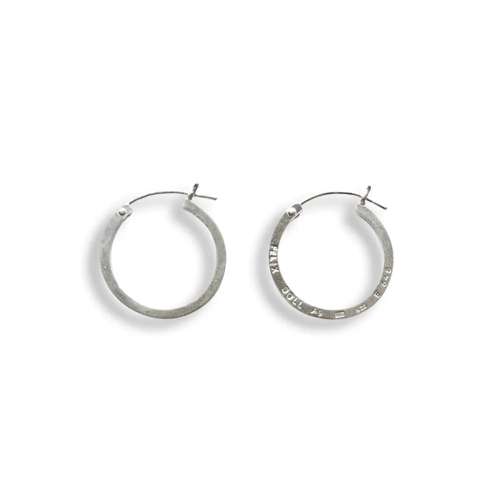 E 648 - Medium Hoop Earring