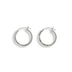 E 648 - Medium Hoop Earring