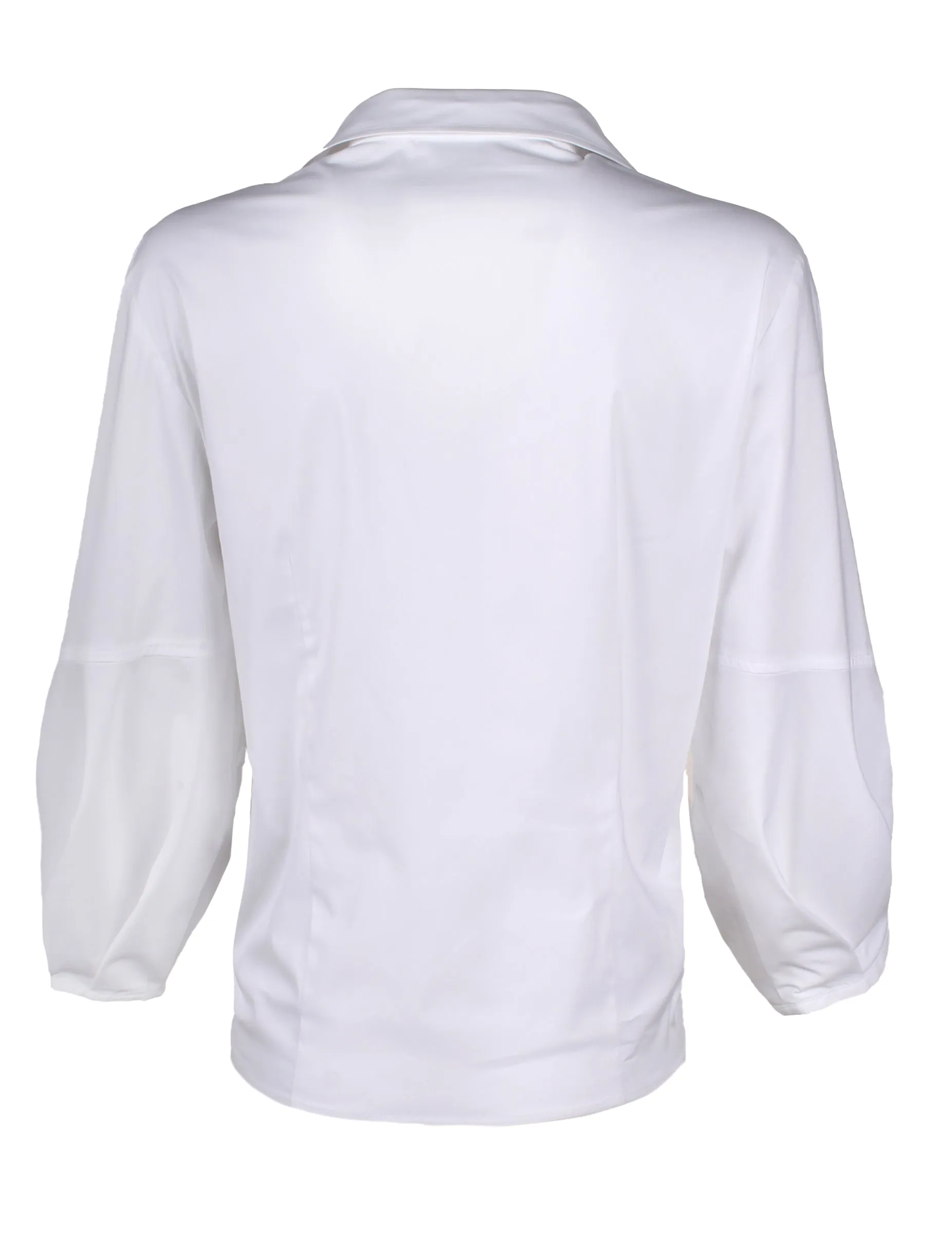 Emmy Silky Poplin Tie Front Shirt