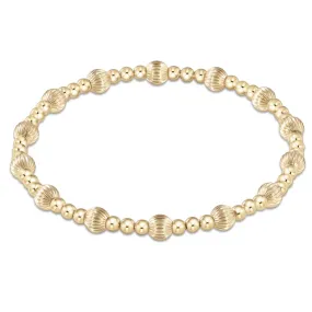 ENewton 5mm Gold Dignity Sincerity Bracelet