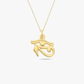 Eye of Ra Necklace| 14K Gold Vermeil