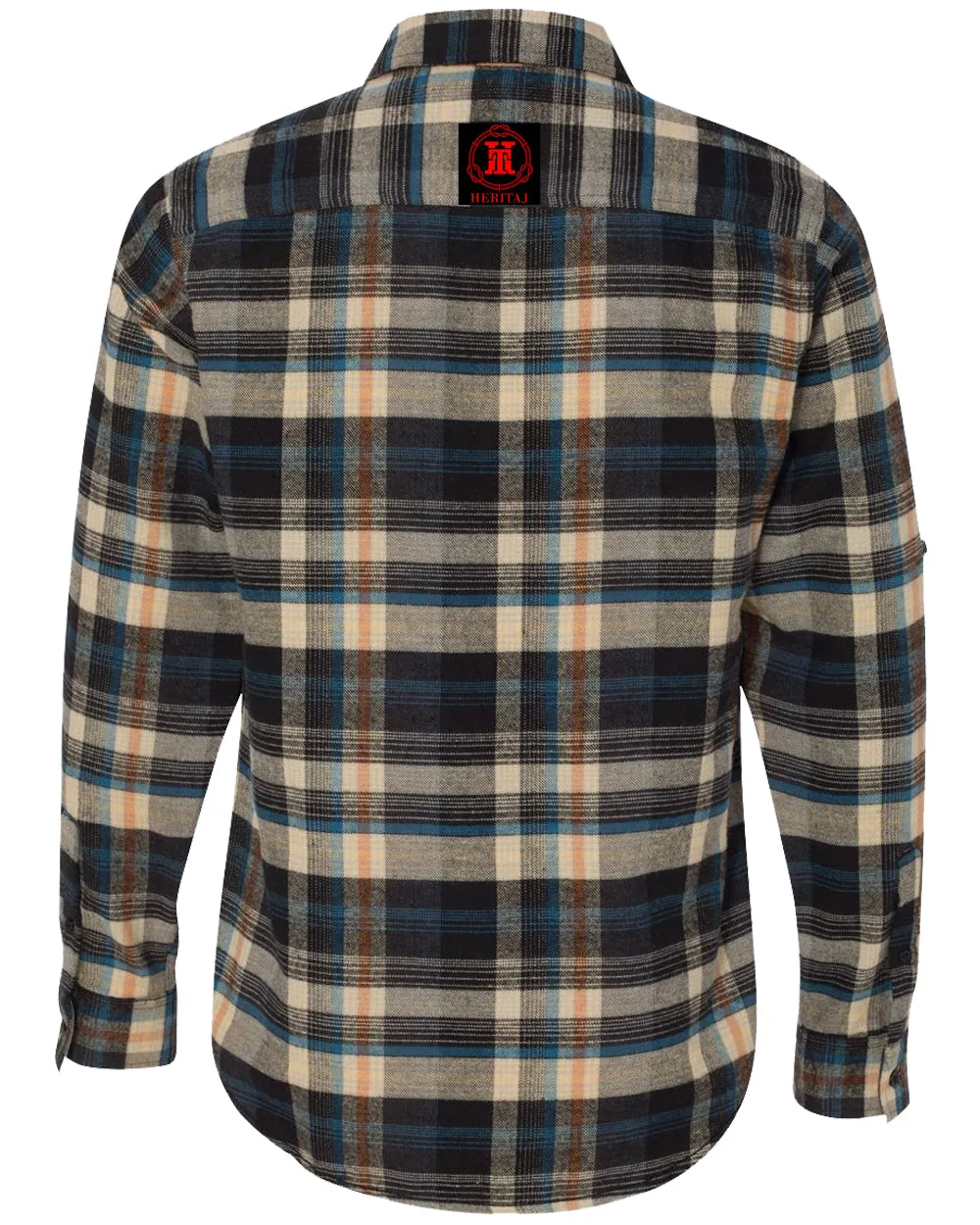 FLANNEL SHIRT-(Yarn-Dyed Long Sleeve)-DK